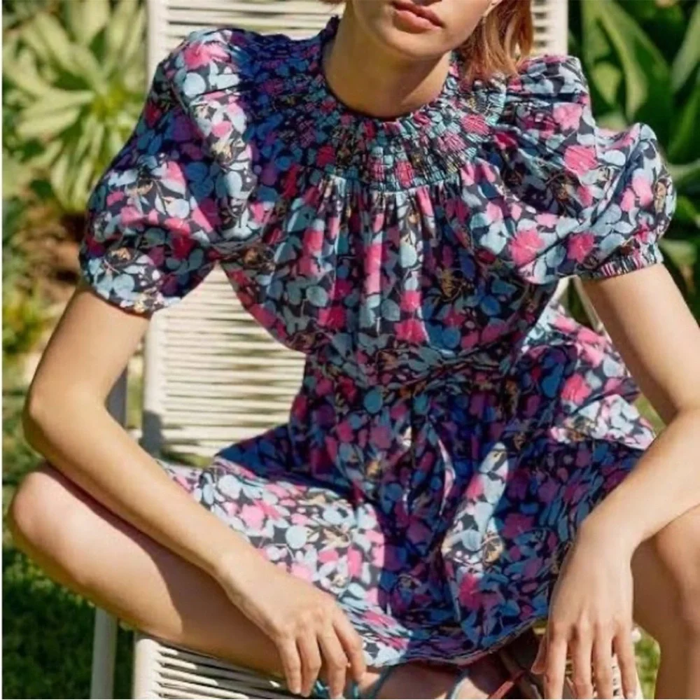 Roller Rabbit Ainsley Dress Size Small - Picture 2 of 12